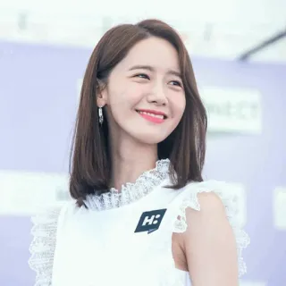 🏹 mulher, retrato, sorriso, coreana, atriz, cantora whatsapp sticker