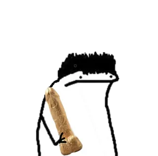 🍆 pegatina, personaje, drogas, hierba whatsapp sticker