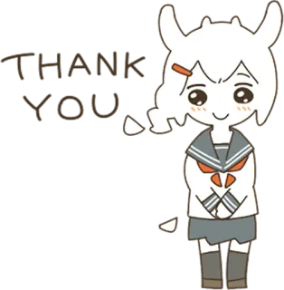 😊 anime, cute, schoolgirl, manga, character whatsapp sticker