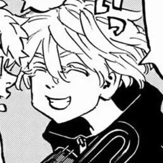 😁 Anime, Manga, Junge, lächelnd, glücklich telegram sticker