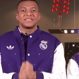 ☄️ Kylian Mbappé Real Madrid CF telegram sticker