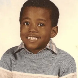 🧪 Kanye West child, kanye, west, young, portrait whatsapp sticker