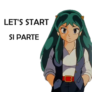 🚉 LET'S START
SI PARTE อนิเมะ, ผู้หญิง, เริ่มต้น, เริ่มกันเลย telegram sticker
