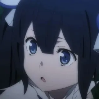 🍷 Hestia Is It Wrong to Try to Pick Up Girls in a Dungeon? Anime, Hestia, Dungeon, DanMachi, Dễ thương, Hoạt hình telegram sticker