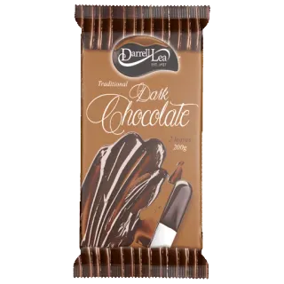 🍫 Traditional Dark Chocolate chocolate, chocolate amargo, comida, sobremesa, doce telegram sticker