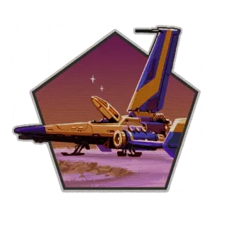 🛰 spaceship, aircraft, vehicle, futuristic, sci-fi telegram sticker