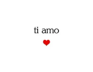 ❤️ ti amo amor, coração, romance, italiano, ti amo, dia dos namorados telegram sticker