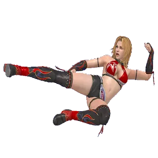 👞 Tina Armstrong Dead or Alive tina armstrong, dead or alive, đánh nhau, trò chơi điện tử, phụ nữ, nữ chiến binh telegram sticker