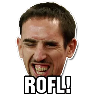 😂 ROFL! лицо, выражение, rofl, lol telegram sticker