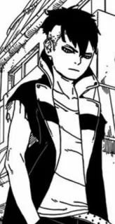 🪐 Kawaki Boruto 动漫, 漫画, 川木, 博人, 角色, 插画, 艺术作品 telegram sticker