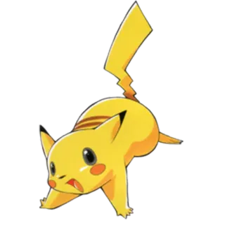 😅 Pikachu Pokemon Pikachu, Pokémon, Desenho animado, Anime, Fofo, Amarelo, Video game whatsapp sticker
