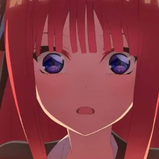 🍷 Anime, Desenho animado, Retrato, Garota, Ilustração, Animação whatsapp sticker