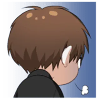 😤 Anime, Desenho animado, Chibi, Personagem, Avatar, Perfil, Kawaii telegram sticker
