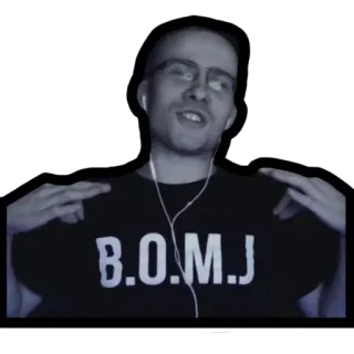 🙃 B.O.M.J telegram sticker