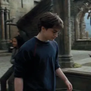 💋 Harry Potter гарри поттер, дэниел рэдклифф, волшебник, хогвартс, фильм, фэнтези telegram sticker