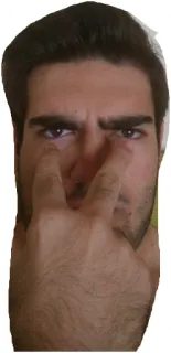 👉 beleidigend, unhöflich, mittelfinger, geste telegram sticker