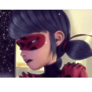 😞 Ladybug Miraculous: Tales of Ladybug & Cat Noir mariquita, Miraculous Ladybug, Miraculous: Las aventuras de Ladybug y Cat Noir, dibujos animados, superhéroe telegram sticker
