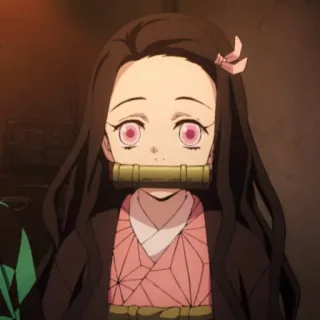 💗 Nezuko Kamado Demon Slayer Anime, Demon Slayer, Nezuko, Nezuko Kamado, Manga, Carino whatsapp sticker