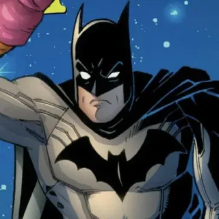 🍟 Batman superhero, DC Comics, comic book, hero, crime fighter telegram sticker