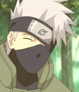 Hatake Kakashi @watashiwasid by @fStikBot telegram stickers