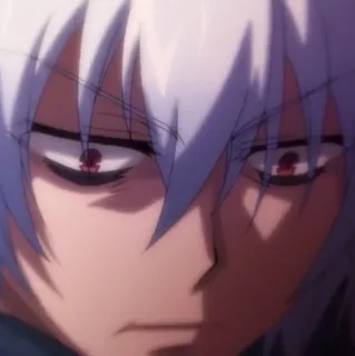 🖇 Accelerator A Certain Magical Index Anime, Manga, Accelerator, A Certain Magical Index, Sains, Rambut putih, Mata merah whatsapp sticker