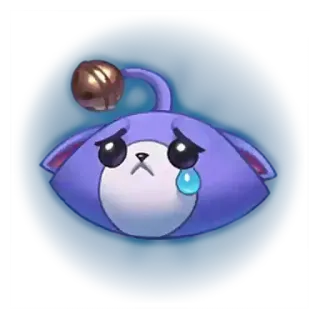 😢 smutny, płaczący, niebieski, łzy, kreskówka, ryba telegram sticker