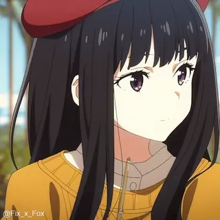 ๐ @Fix_x_Fox anime, girl, cartoon, portrait telegram sticker