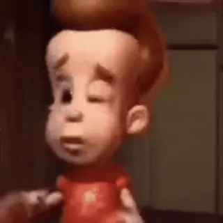 🤩 Jimmy Neutron Jimmy Neutron, personnage de dessin animé, animation, drôle, nostalgie whatsapp sticker