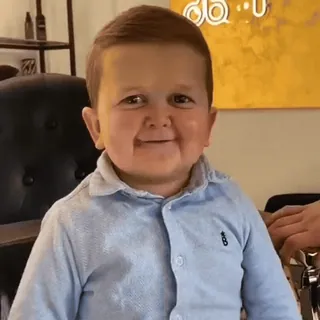 😄 Hasbulla Magomedov Hasbulla, meme, internet personality, smile telegram sticker