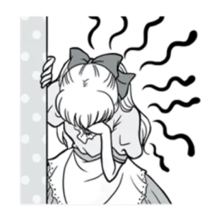 😫 sad, cartoon, crying, upset, anime, girl, tears telegram sticker