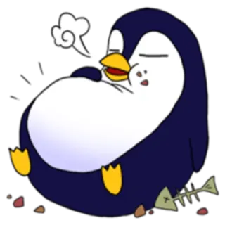 Рикко Пингвин @StikerDi telegram stickers