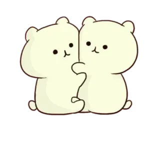 💘 bear, cute, cartoon, animal, sticker telegram sticker