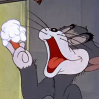 😋 Tom Cat Tom and Jerry Dessin animé, Chat, Tom et Jerry, Drôle, Classique telegram sticker