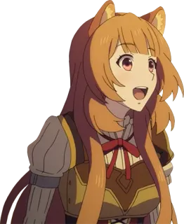 😃 Raphtalia The Rising of the Shield Hero Anime, Fantasy, Personaggio, Raphtalia, The Rising of the Shield Hero telegram sticker
