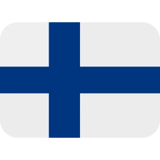 🇫🇮 Finlandia, bandera, bandera nacional, país, bandera cruz nórdica telegram sticker