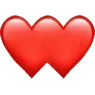 ❤️ Herzen, Liebe, Emoji, Rot telegram sticker