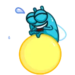 Lightning Bud telegram stickers