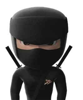 Ninja by @Gifstiki whatsapp stickers