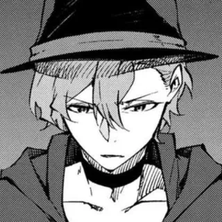 🐈 Chuya Nakahara Bungo Stray Dogs Anime, Manga, Charakter, Kunst telegram sticker