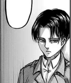 🎵 Levi Ackerman Attack on Titan anime, manga, character, levi, ackerman, attack on titan whatsapp sticker