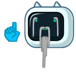 ☝️ telegram sticker