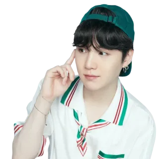 🤔 Suga suga, bts, kpop, singer, idol, korean telegram sticker