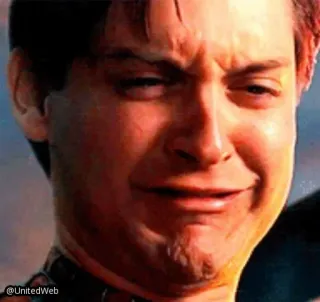 Spiderman Tobey Maguire @stickersb2b telegram stickers