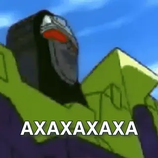 🙂 Devastator Transformers AXAXAXAXAXA cartoon, robot, decepticon, transformers, constructicon whatsapp sticker
