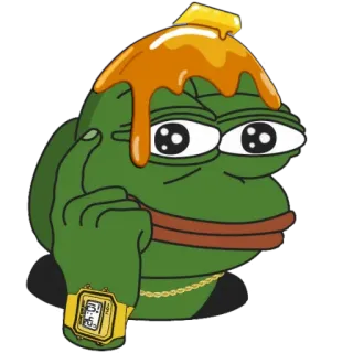 💸 Pepe the Frog เปเป้, กบ, มีม, มีมอินเทอร์เน็ต, การ์ตูน, ตัวละคร telegram sticker