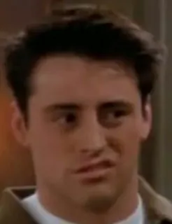 😒 Joey Tribbiani Friends フレンズ, ジョーイ・トリビアーニ, テレビ番組, キャラクター telegram sticker