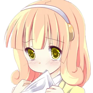😳 Anime Mädchen, weinend, süß, traurig, emotional, Illustration telegram sticker