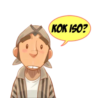 🙄 KOK ISO? telegram sticker