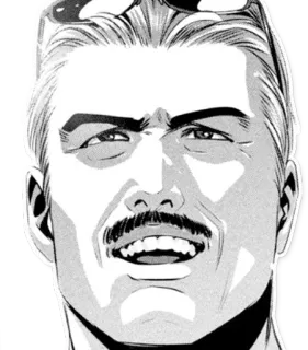 😎 Anime, Manga, Charakter, Gesicht, Ausdruck telegram sticker