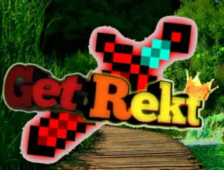 😏 Get Rekt zerstört, Gaming, Schwert, Gewalt, Waffe telegram sticker